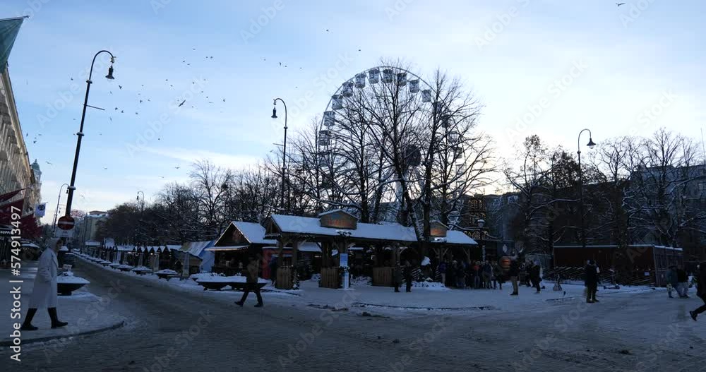 Christmas Market in Oslo, CIty Sentrum, Christmas Time 2022 Christmas Market in Oslo, CIty Sentrum, Christmas Time 2022