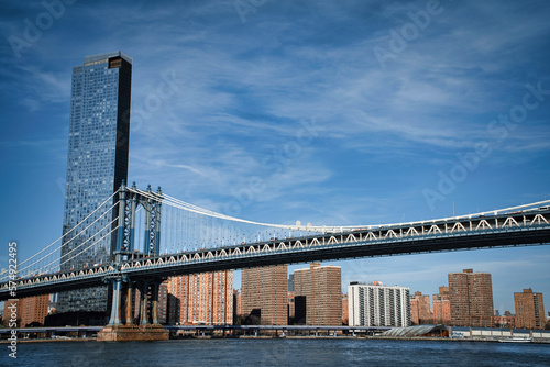 Manhattan Bridges across East River