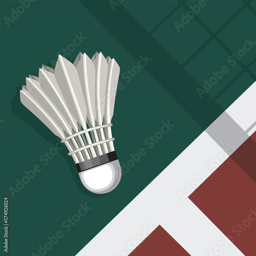 badminton shuttlecock sports equipment shuttle vector illustration ball racket sport fork