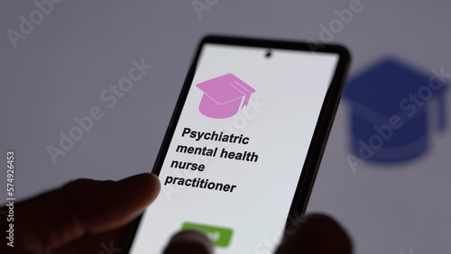Obraz na plátně psychiatric mental health nurse practitioner program