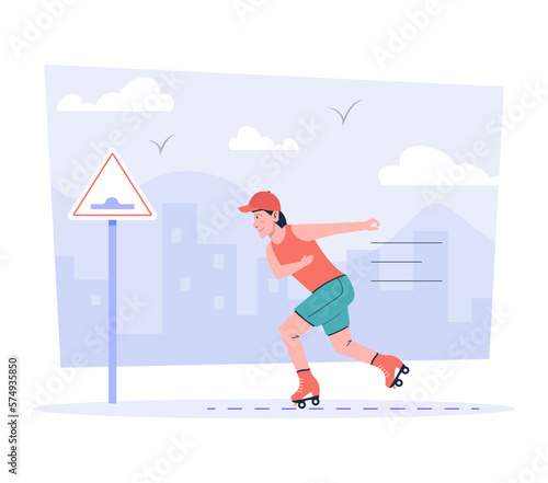 Roller Skating 