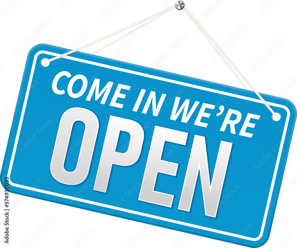 Open sign on door store. Business open or closed banner isolated for shop retail. Open sign on door store. Business open or closed banner isolated for shop retail.