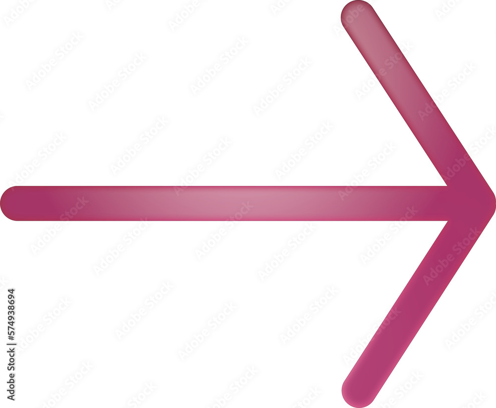 Right arrow sign, icon in gradient purple style Right arrow sign, icon in gradient purple style