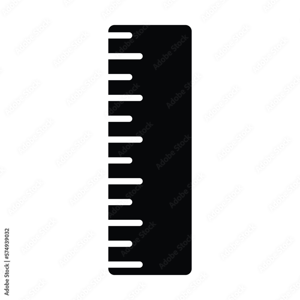 ruler icon, school vector, measurement illustration ruler icon, school vector, measurement illustration