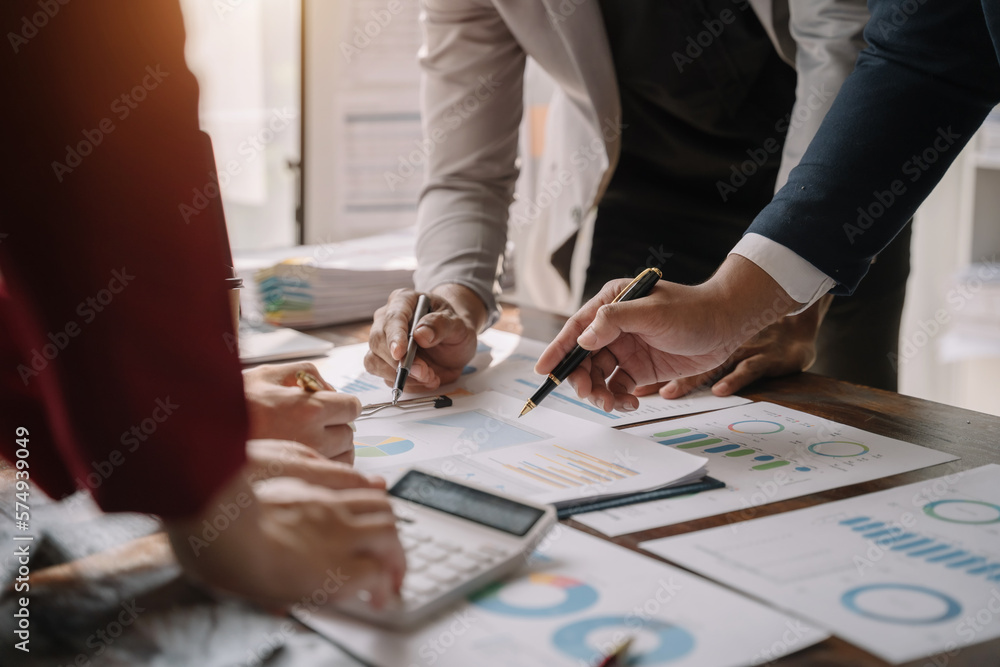 Project manager working and update tasks with milestones progress planning and professional investor working new start up project in the office. Project manager working and update tasks with milestones progress planning and professional investor working new start up project in the office.