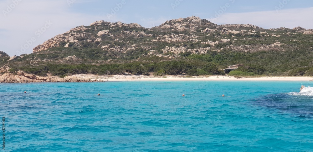 Naklejka premium view from the sea