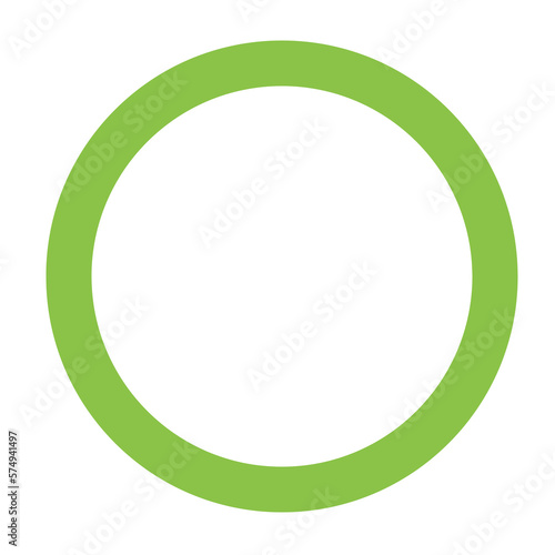 illustration of circle icon