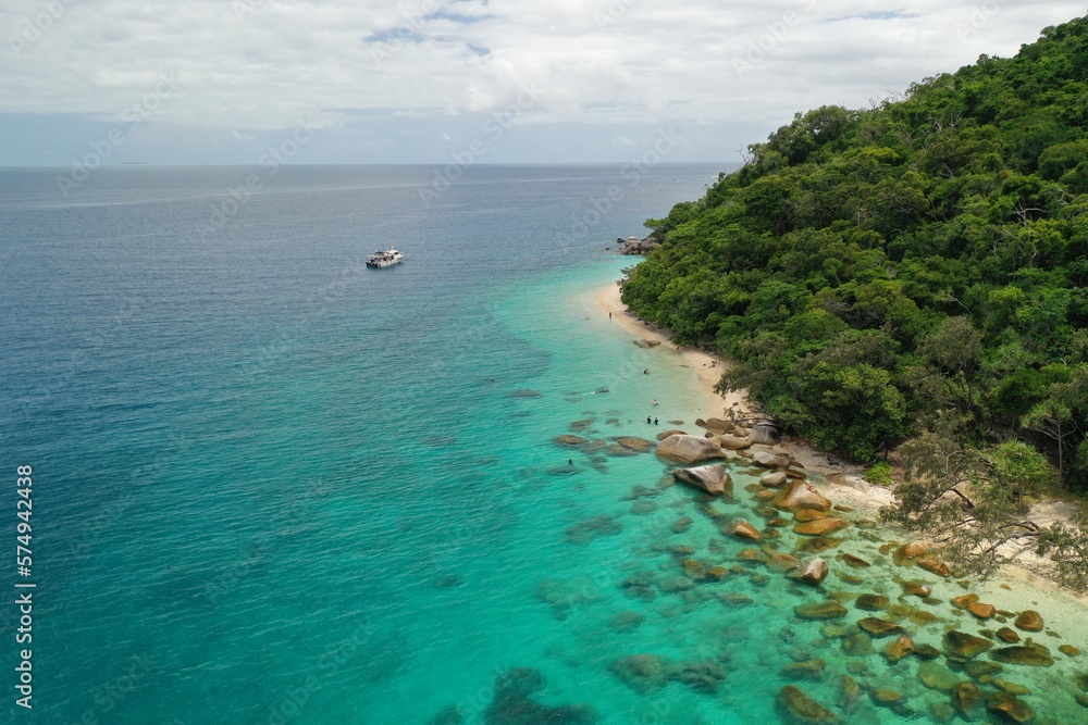 Fototapeta premium Amazing beautiful island in Australia