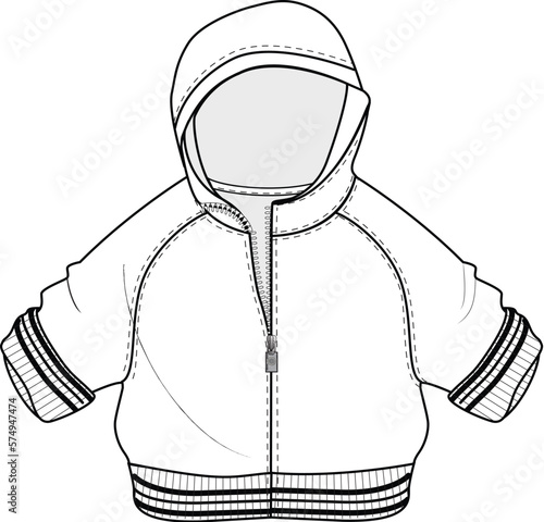 illustration vector jacket clothing clothes drawings design collar belted contarasting puffa gilet trim kidswear outwear younger baby caqoule pocho raincoat anorak kids wool coat parka boys fur 