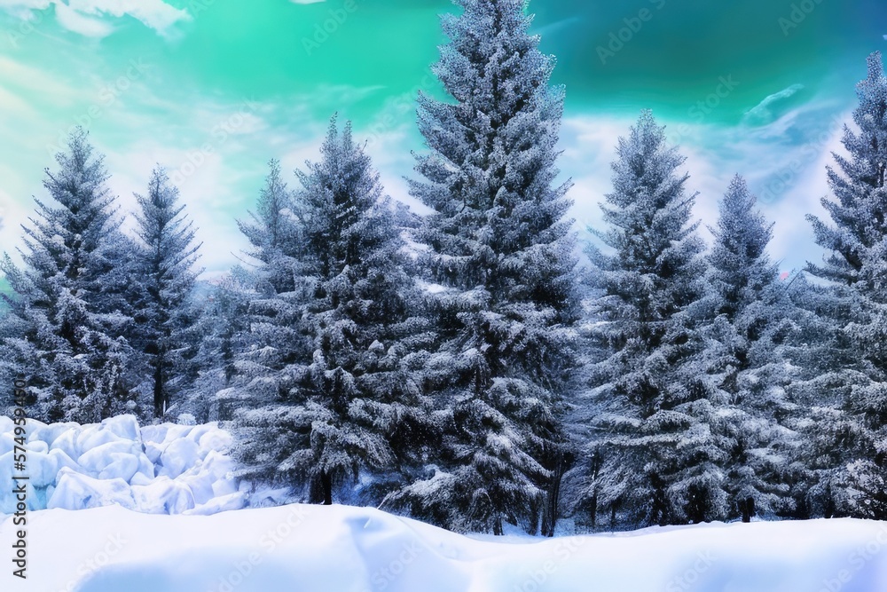 Naklejka premium Sky Background