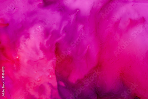 Abstract flow of liquid paints in mix