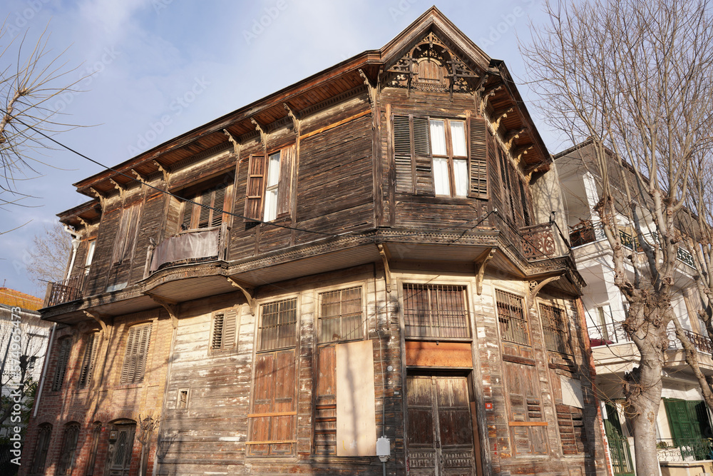 Old building in Buyuk Ada, Istanbul, Turkiye