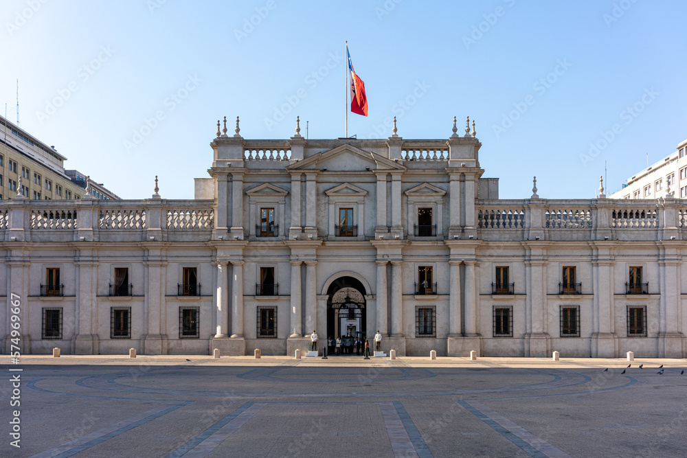 Presidential Palace in Santiago, Chile