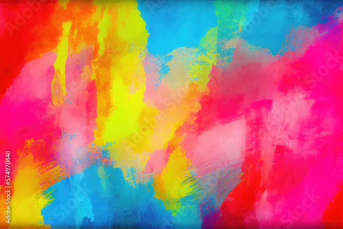 abstract colorful background created with Generative AI technology