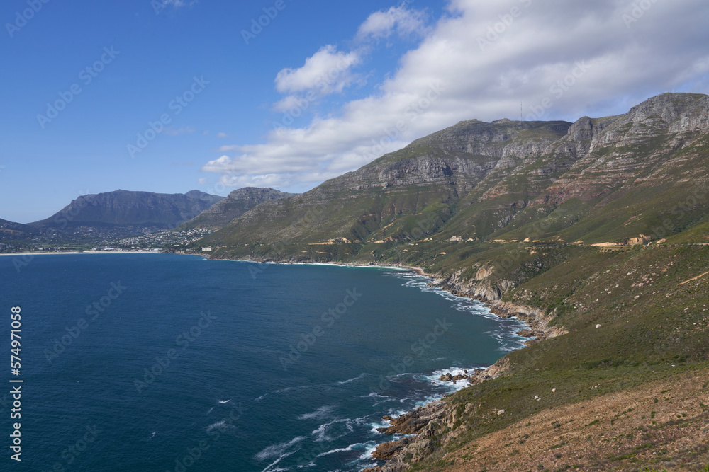 Fototapeta premium Chapmans Peak Drive along the coast of the Cape Peninsular in South Africa