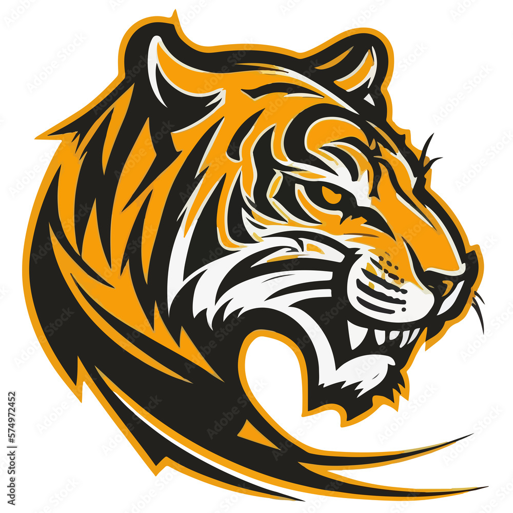 custom made wallpaper toronto digitaltiger illustration on transparent background, png