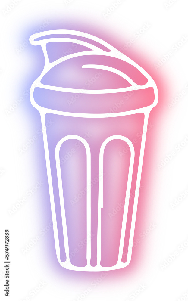 Set of Sport icon neon Set of Sport icon neon