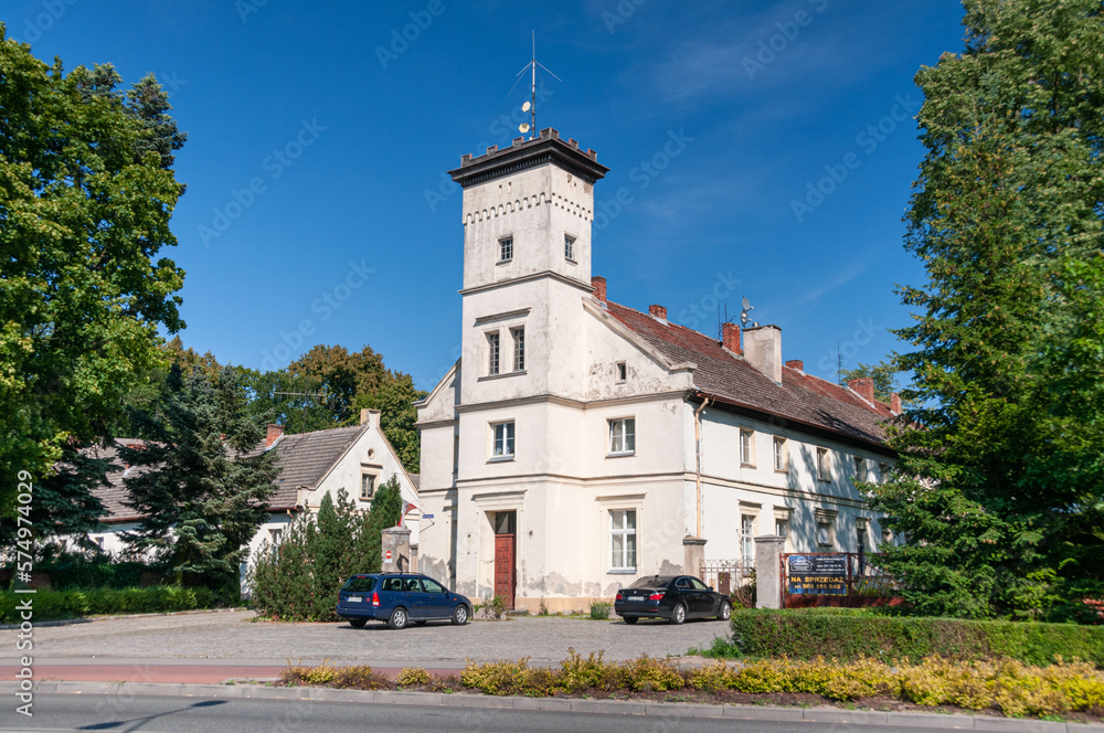 Działynski Palace in Zlotow, Greater Poland Voivodeship, Poland