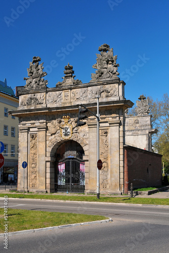 Royal Gate in Szczecin, West Pomeranian Voivodeship, Poland 