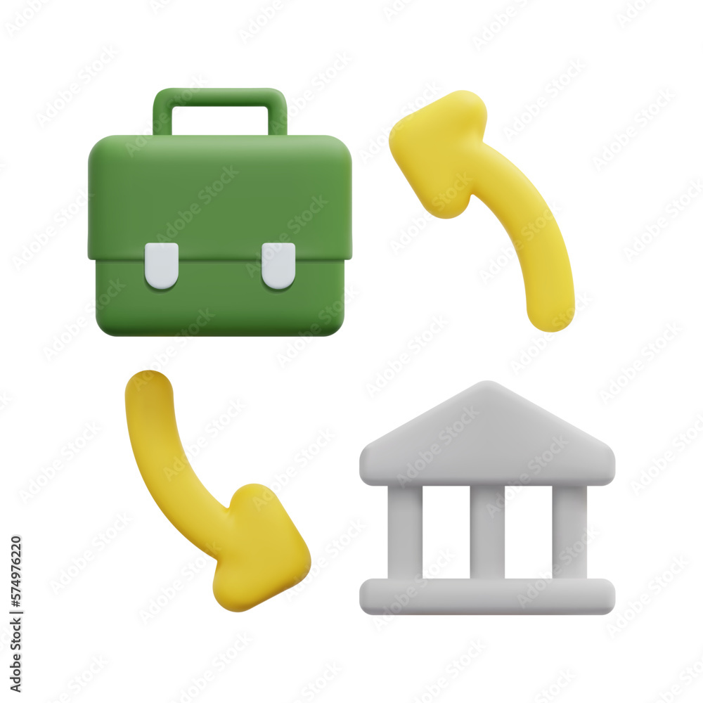 3d b2g icon vector. 3d business to government concept. Isolated on white background. 3d icon vector render illustration. Design in modern cartoon style for ui, ux, web, app banner design 3d b2g icon vector. 3d business to government concept. Isolated on white background. 3d icon vector render illustration. Design in modern cartoon style for ui, ux, web, app banner design
