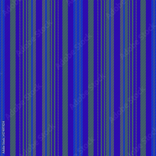 Fabric pattern stripe. Lines vertical textile. Vector background texture seamless.