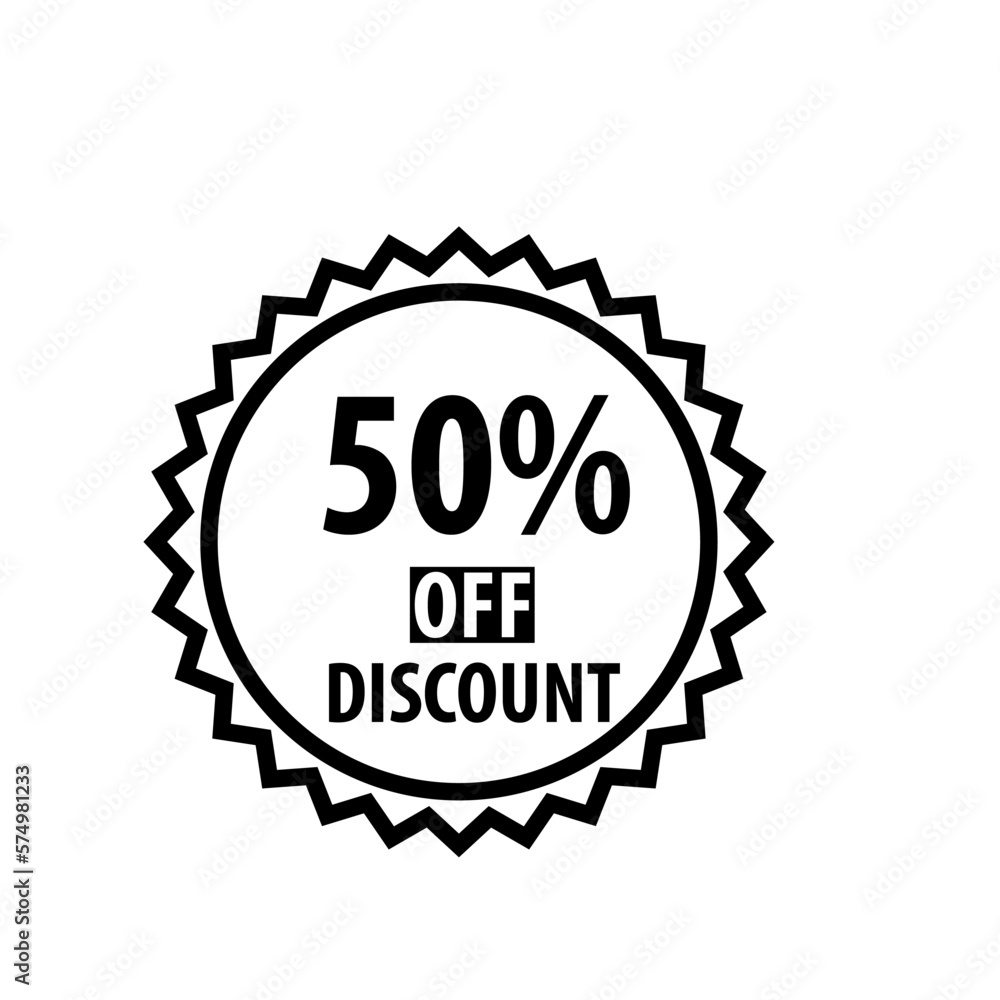25% off discount stamp icon vector logo design template 25% off discount stamp icon vector logo design template