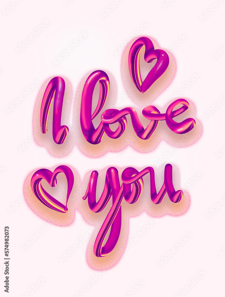 Happy Valentine’s Day, greeting card design Happy Valentine’s Day, greeting card design