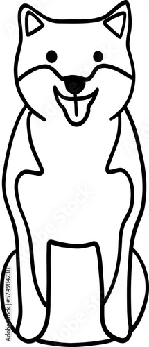 Doodle Shiba Inu dog