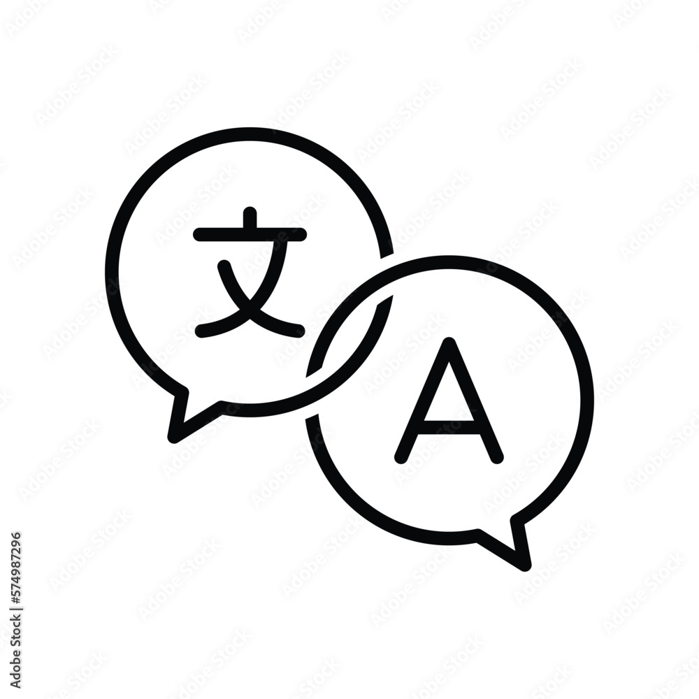 translation icon vector design template simple and modern translation icon vector design template simple and modern