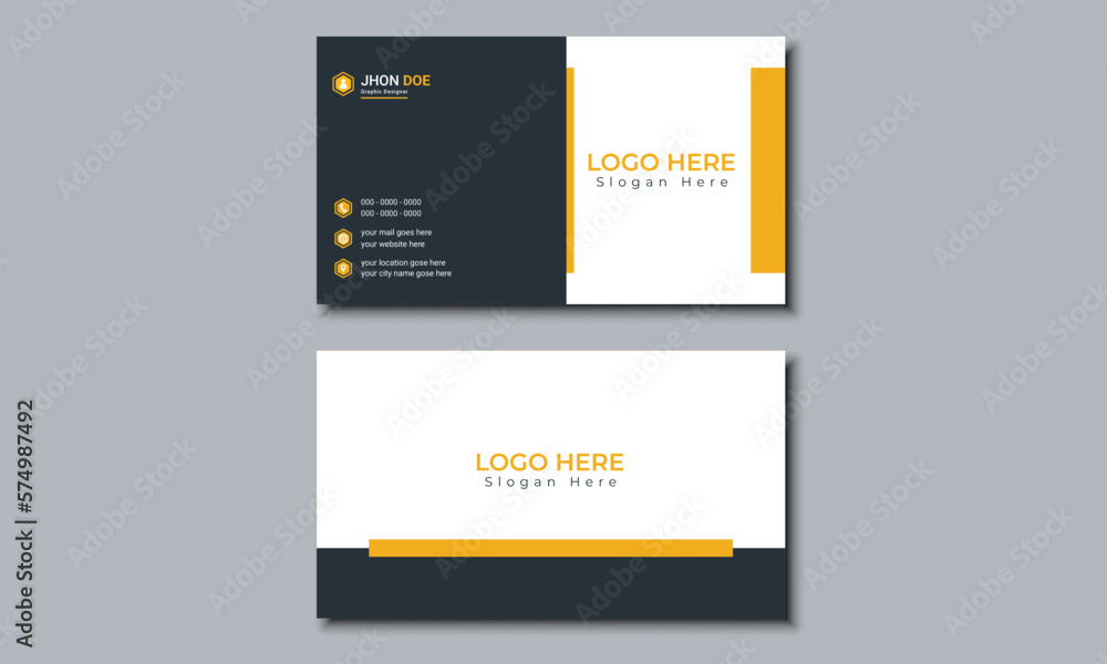 Creative modern name card and business card. Portrait and landscape orientation. Horizontal and vertical layout. Vector illustration. Creative modern name card and business card. Portrait and landscape orientation. Horizontal and vertical layout. Vector illustration.