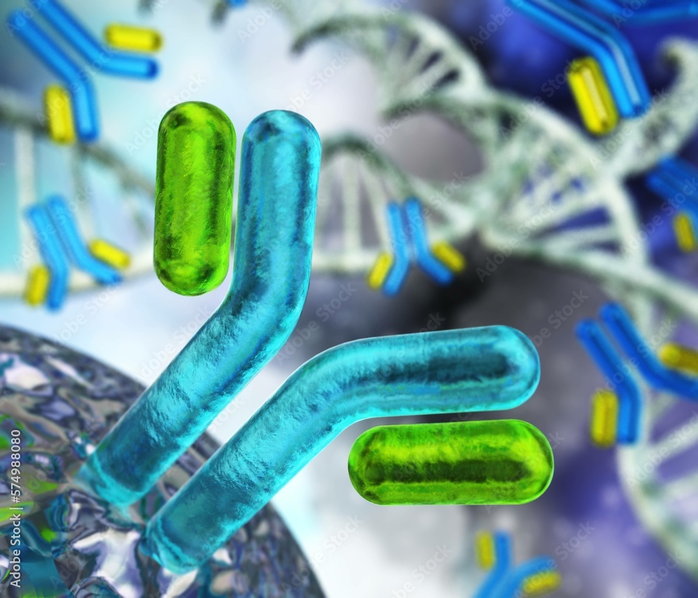 Antibodies, blood plasma globular proteins, background antibodies