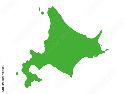 北海道の形