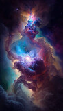 Nebula made with generative AI