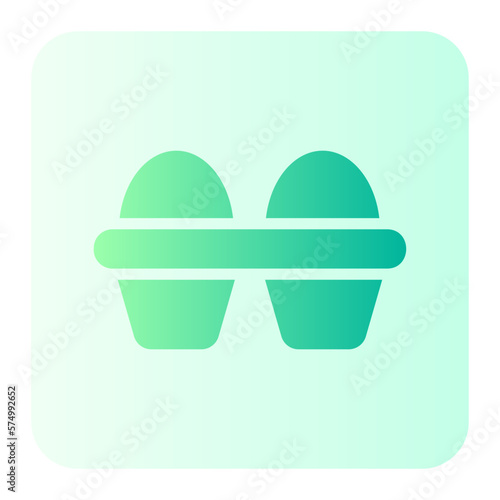 egg carton gradient icon