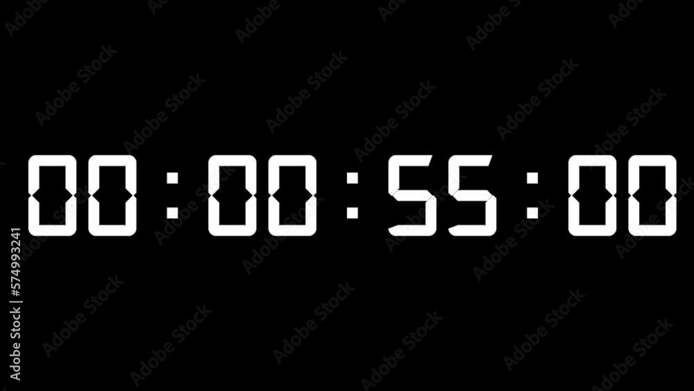 digital number countdown digital number countdown