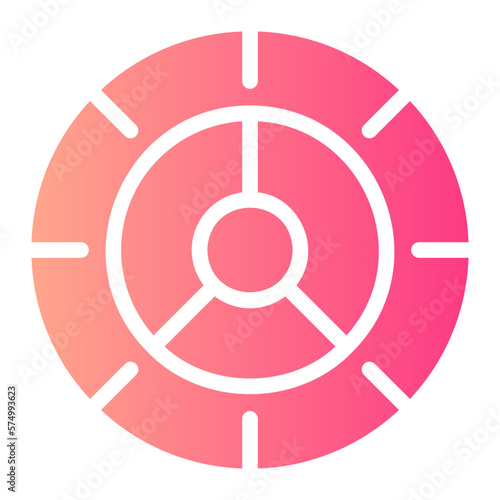 plate gradient icon