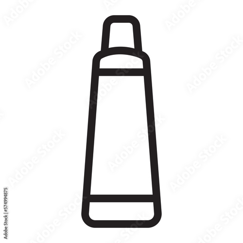 toothpaste line icon