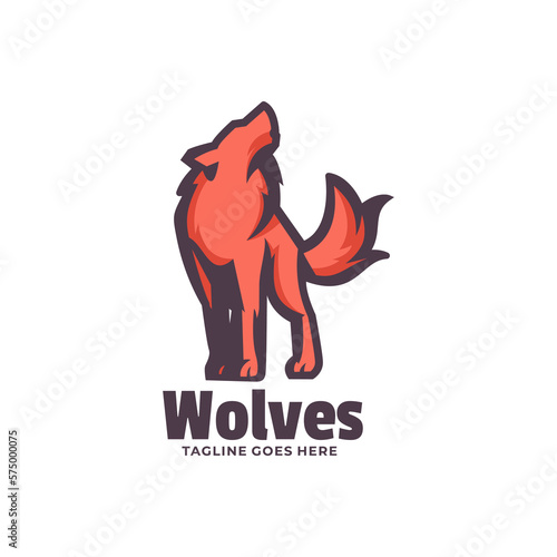 Wolves Logo Vector
