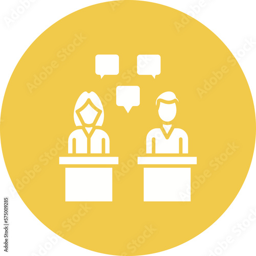 Public Debate Icon