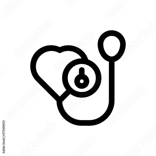 blood pressure line icon