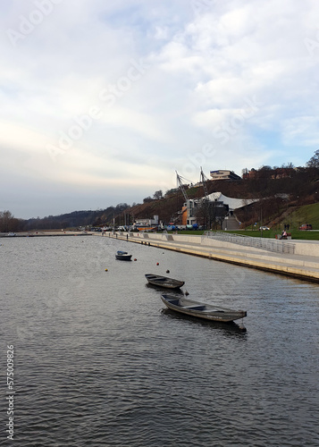 boat on the river