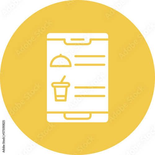Digital Inflight Menu Icon