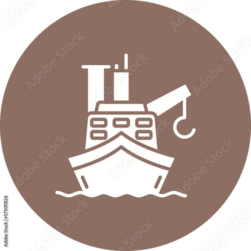 Cargo Barge Icon
