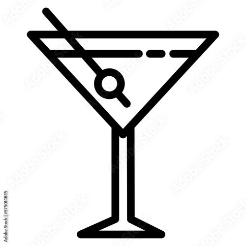 martini glass icon