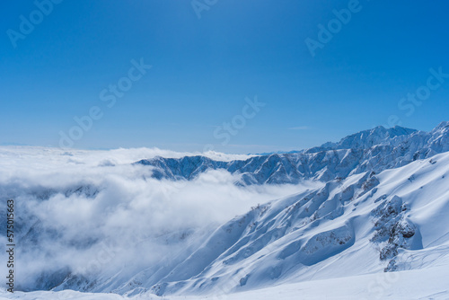 雪山　北アルプス　八方 © 浩 中島