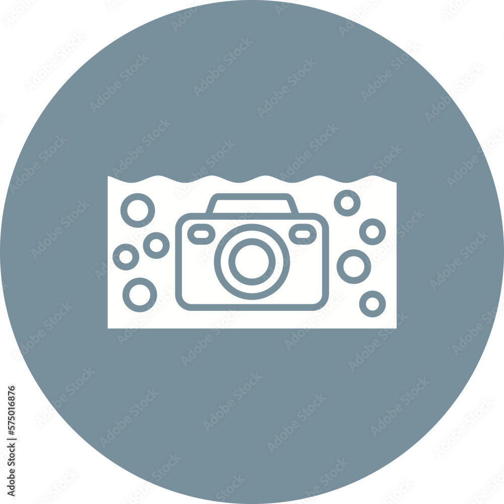 Underwater Photography Icon Underwater Photography Icon