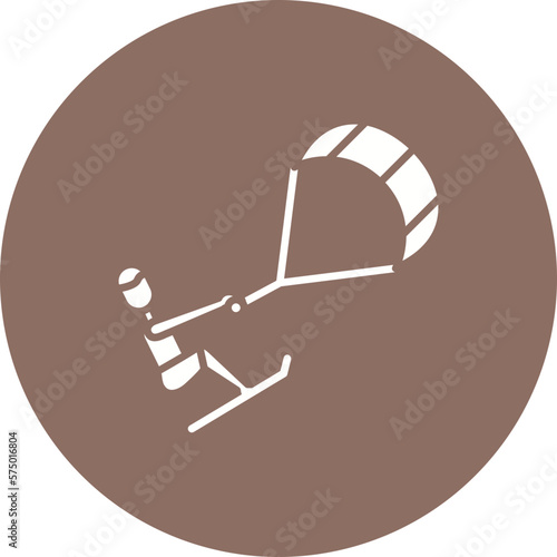 Kitesurfing Icon