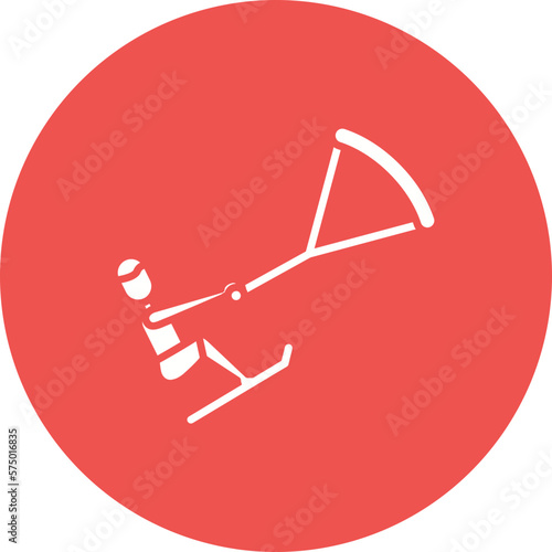 Kiteboarding Icon