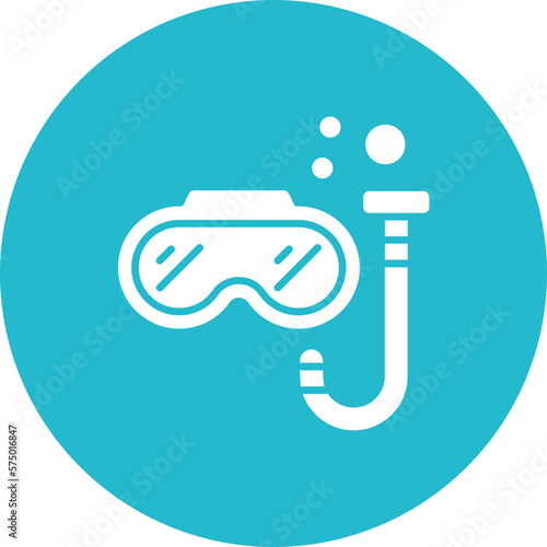 Snorkeling Icon
