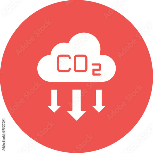 Reduce Co2 Emissions Icon